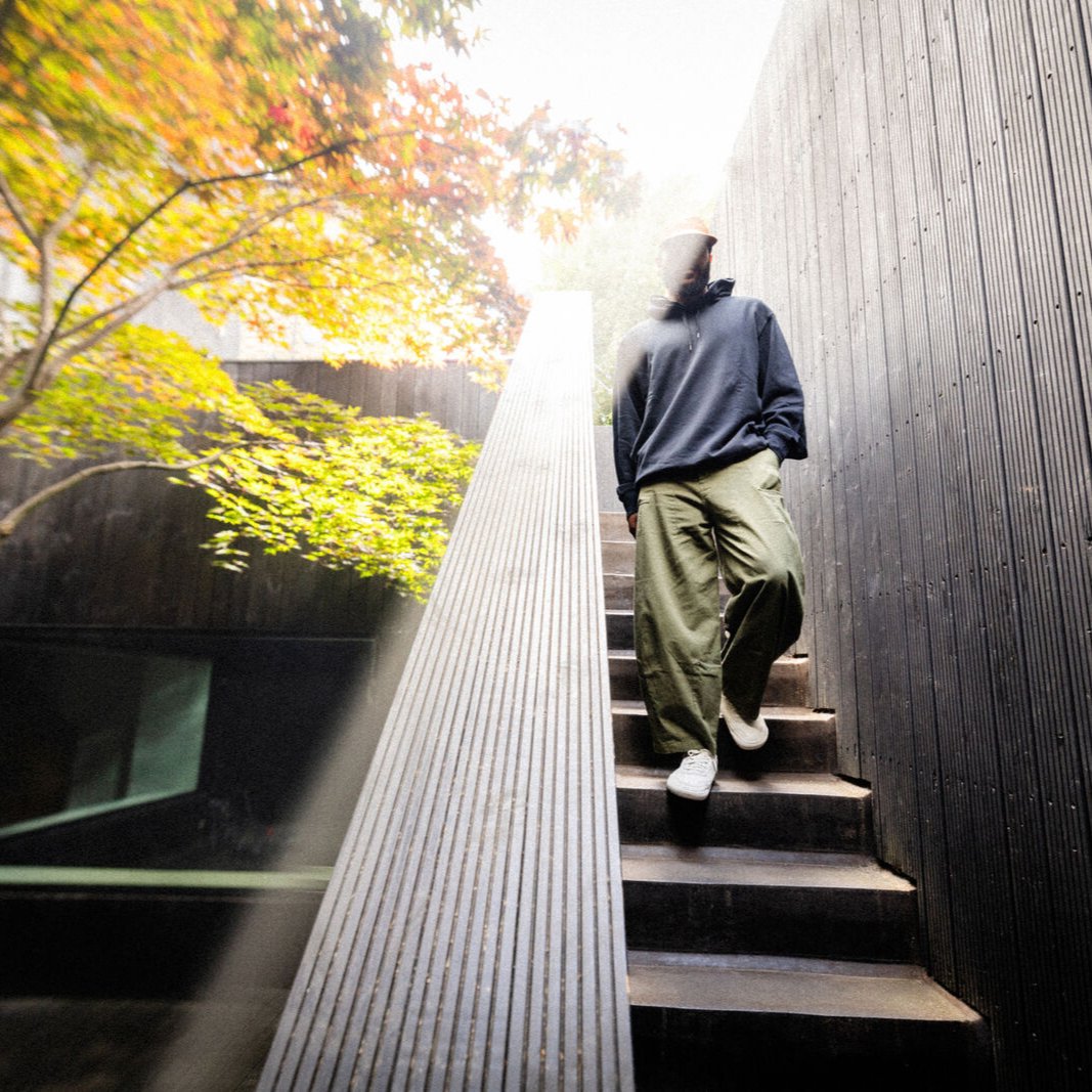 Vivobarefoot Gobi Sneaker Leather (Mens) - Limestone