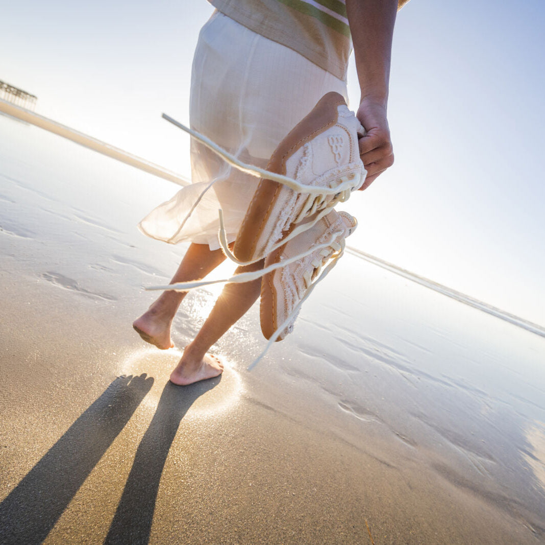 Vivobarefoot Gobi Sneaker Canvas (Womens) - Rose