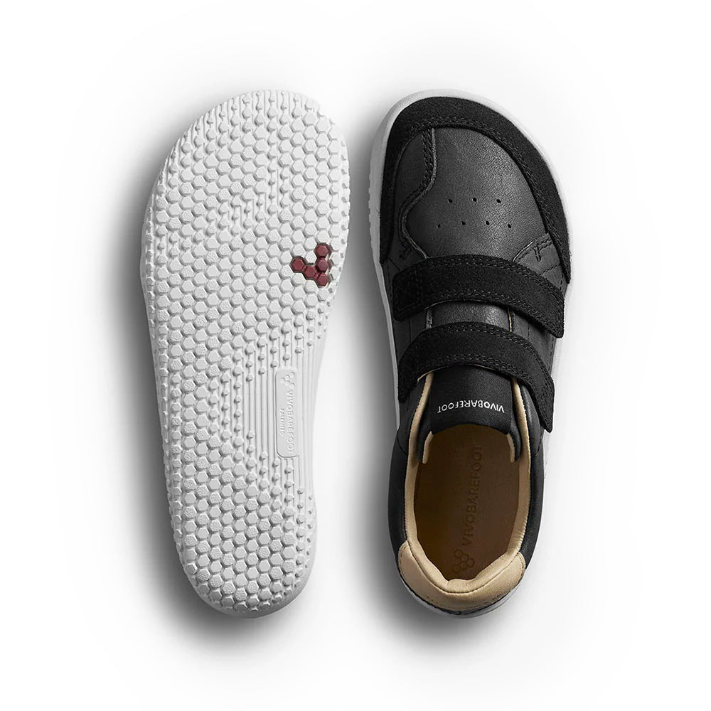 Vivobarefoot - Gobi Sneaker Kids - Obsidian