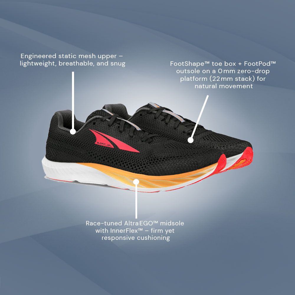 Altra - Escalante Racer 2 - Black - Womens CLEARANCE