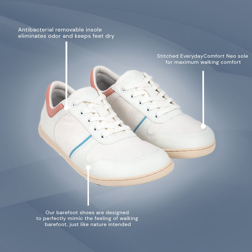 Be Lenka - Echo - White & Cotton Candy Vegan - (Womens)