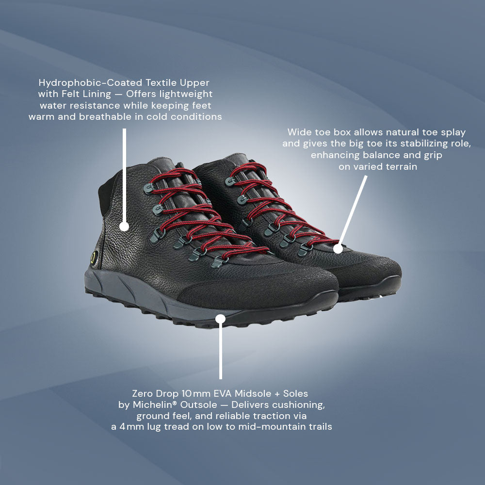 Joe Nimble - WanderToes 2.0 - Womens - Black