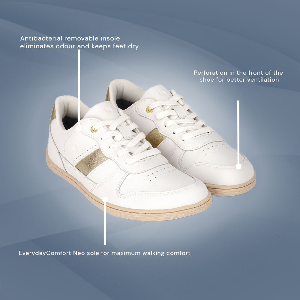 Be Lenka - Cellestia - White & Gold - (Womens)