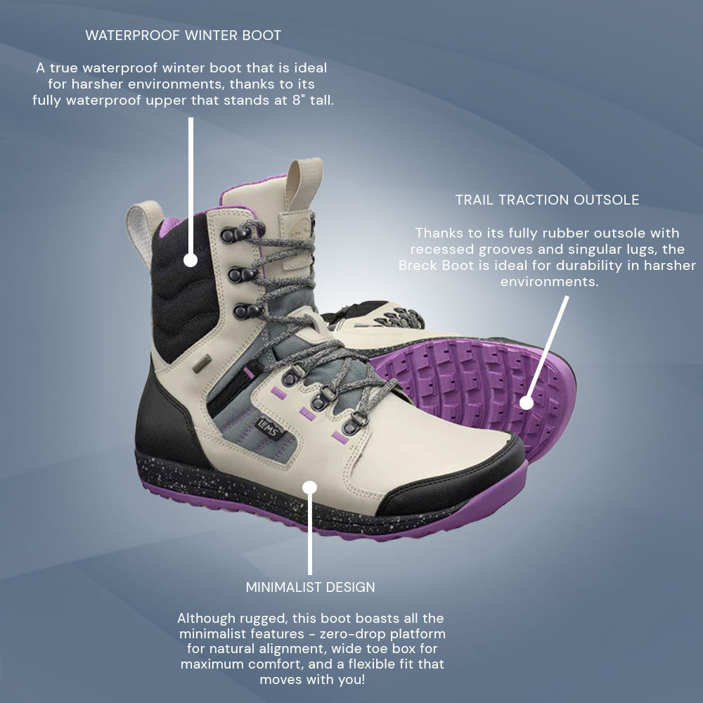 Lems - Waterproof Breck Boot - Dune (Unisex)