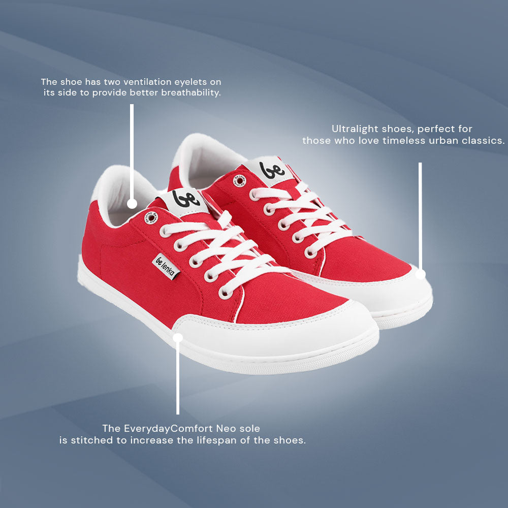 Be Lenka - Rebound - Red & White (Unisex)