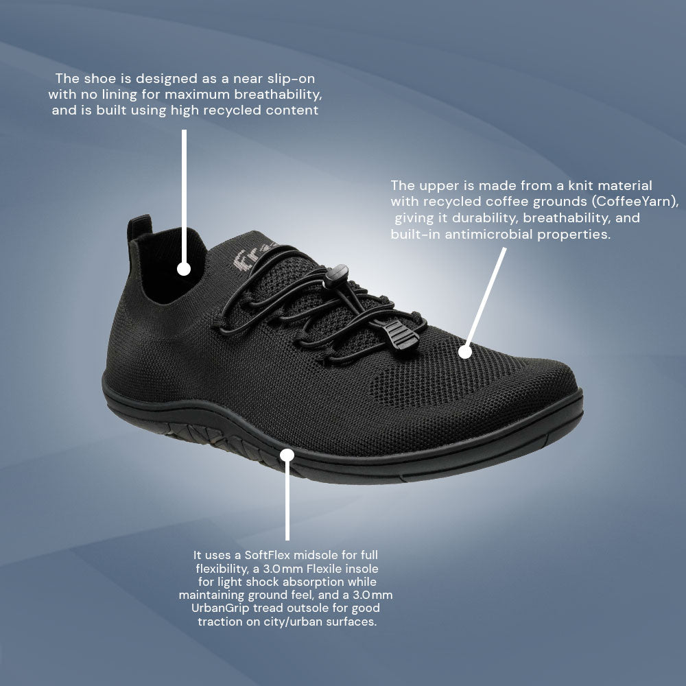 Freet - Tanga 2 - Black (Unisex)