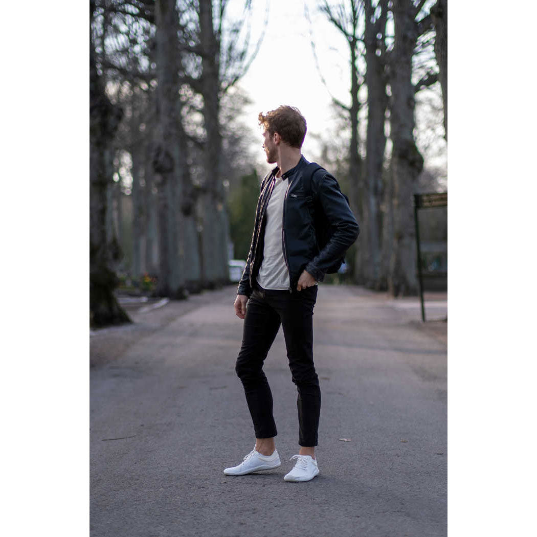 Vivobarefoot Primus Lite III (Mens) - Bright White (CLEARANCE)