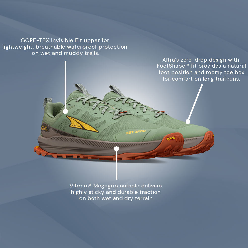 Altra - Lone Peak 9+ GTX - Dusty Olive - Mens