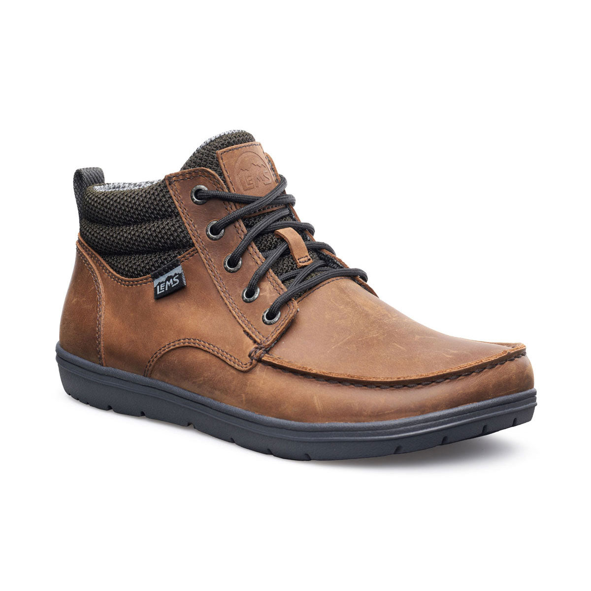 Lems - Boulder Boot Mid Leather - Umber (Unisex)