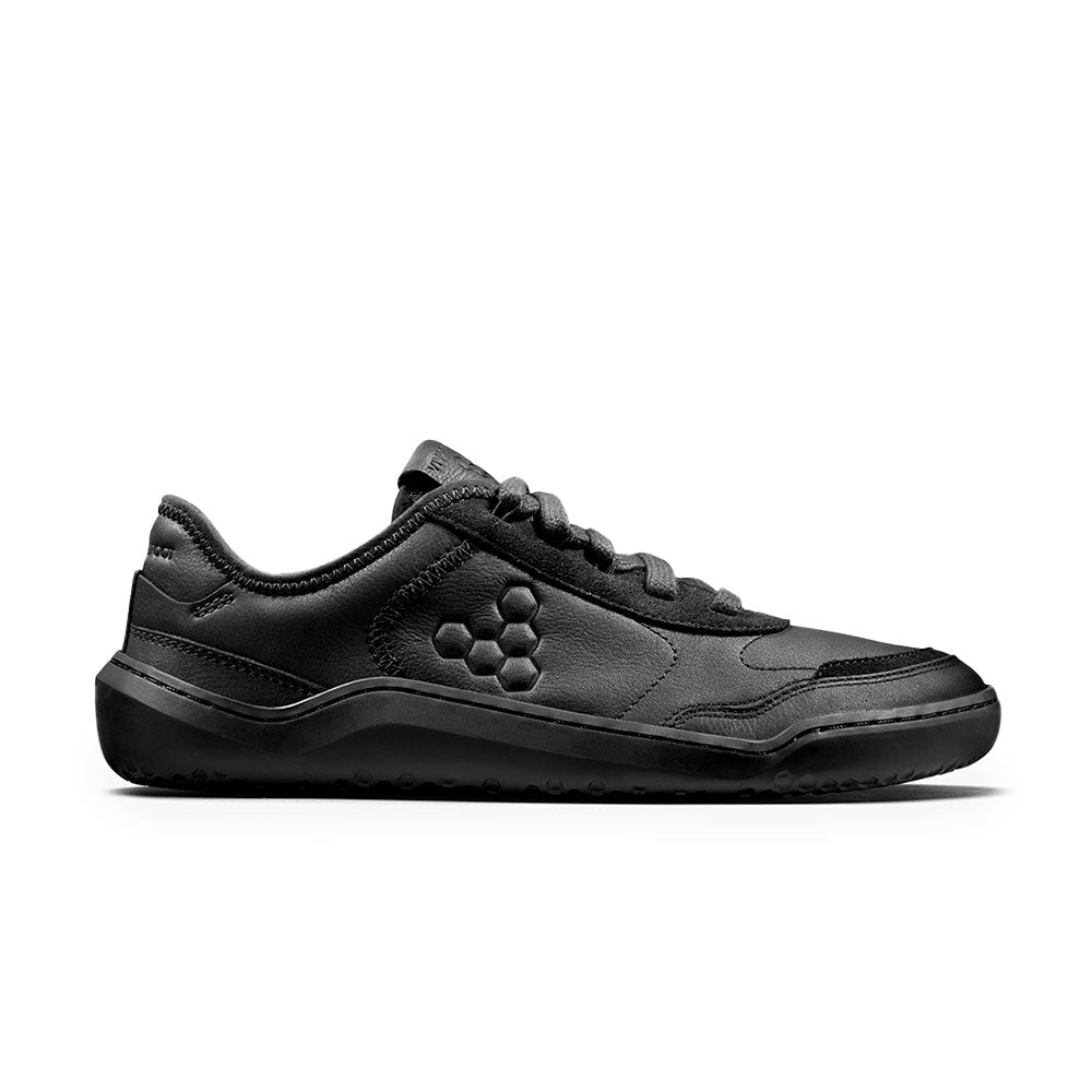 Vivobarefoot Gobi Sneaker Leather (Womens) - Obsidian