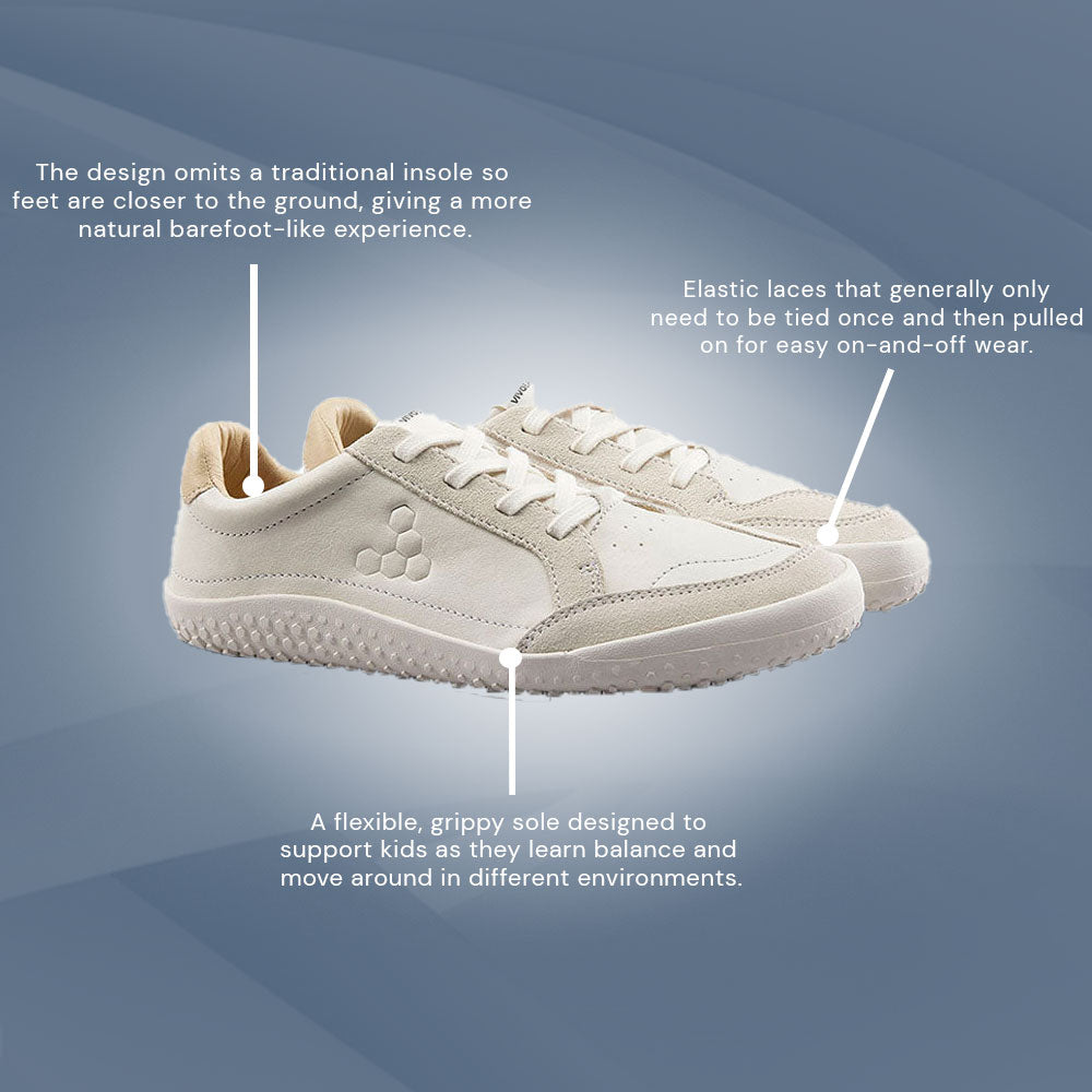 Vivobarefoot - Gobi Sneaker Juniors - Limestone