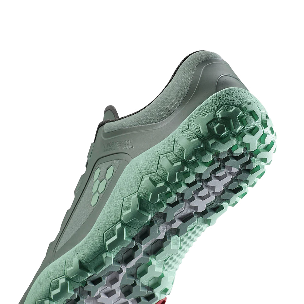 Vivobarefoot Primus Trail III All Weather FG - (Womens) - Laurel Wreath