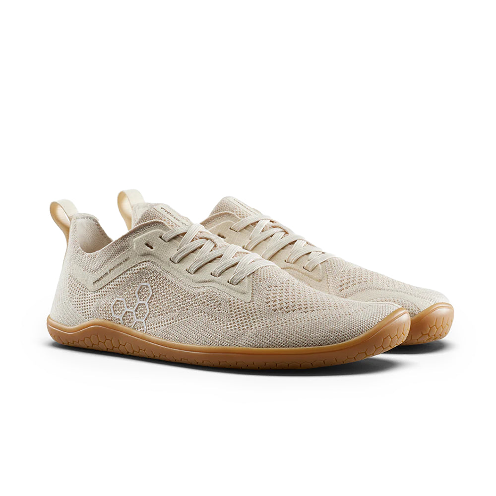 Vivobarefoot Primus Lite Knit Natural - Coconut (Womens)