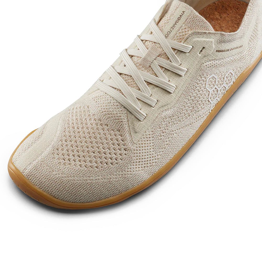 Vivobarefoot Primus Lite Knit Natural - Coconut (Womens)
