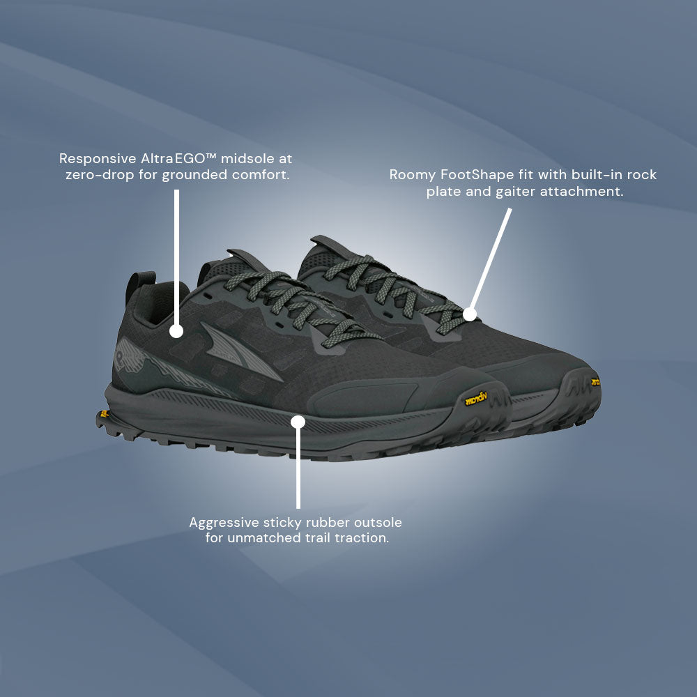 Altra - Lone Peak 9+ Black - Mens