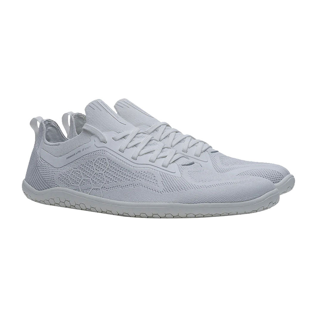 Vivobarefoot Primus Lite Knit (Womens) - Bright White (CLEARANCE)