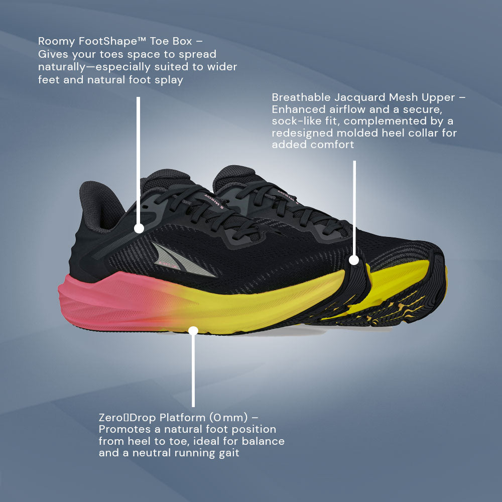 Altra - Torin 8 - Black/Pink - Womens