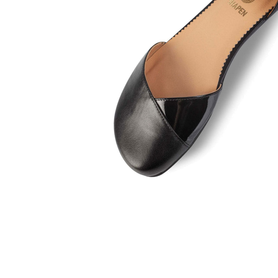Shapen - POPPY WIDE- Black (Vegan) - Womens