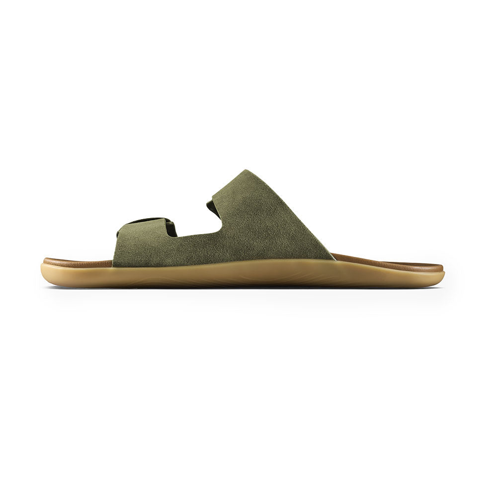 Vivobarefoot - Sensus Yin Slide (Mens) - Dark Olive