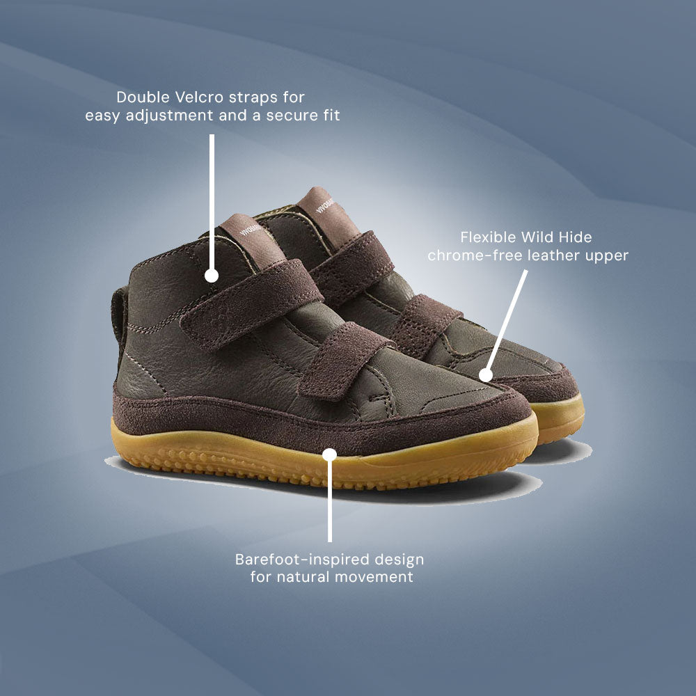 Vivobarefoot - Gobi Boot Preschool - Bracken