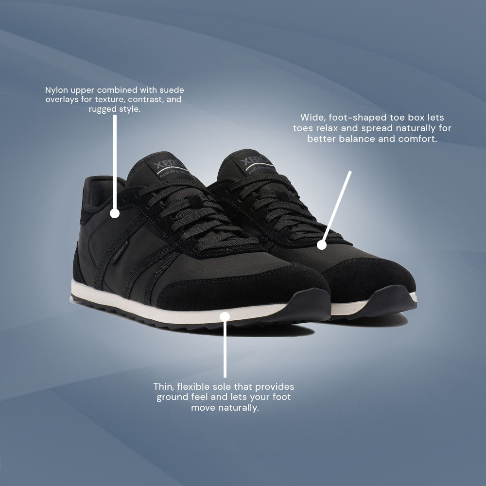 XeroShoes - Wynn - Mens - Black & White