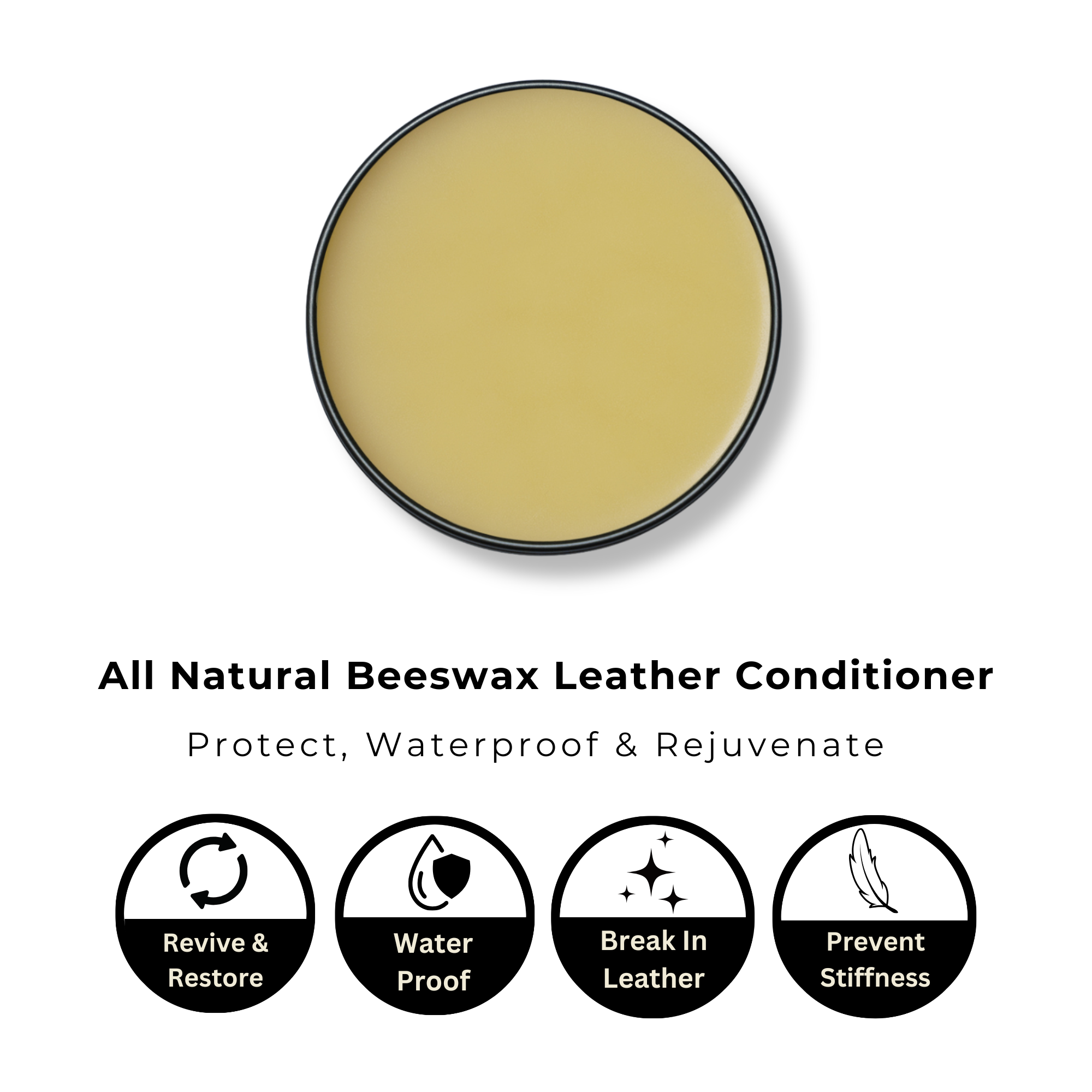 Bondi Beeswax Leather Conditioner & Waterproof Wax