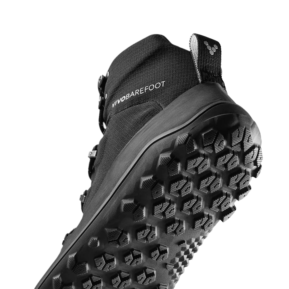 Vivobarefoot Tracker Textile AT Waterproof - Obsidian (Womens)