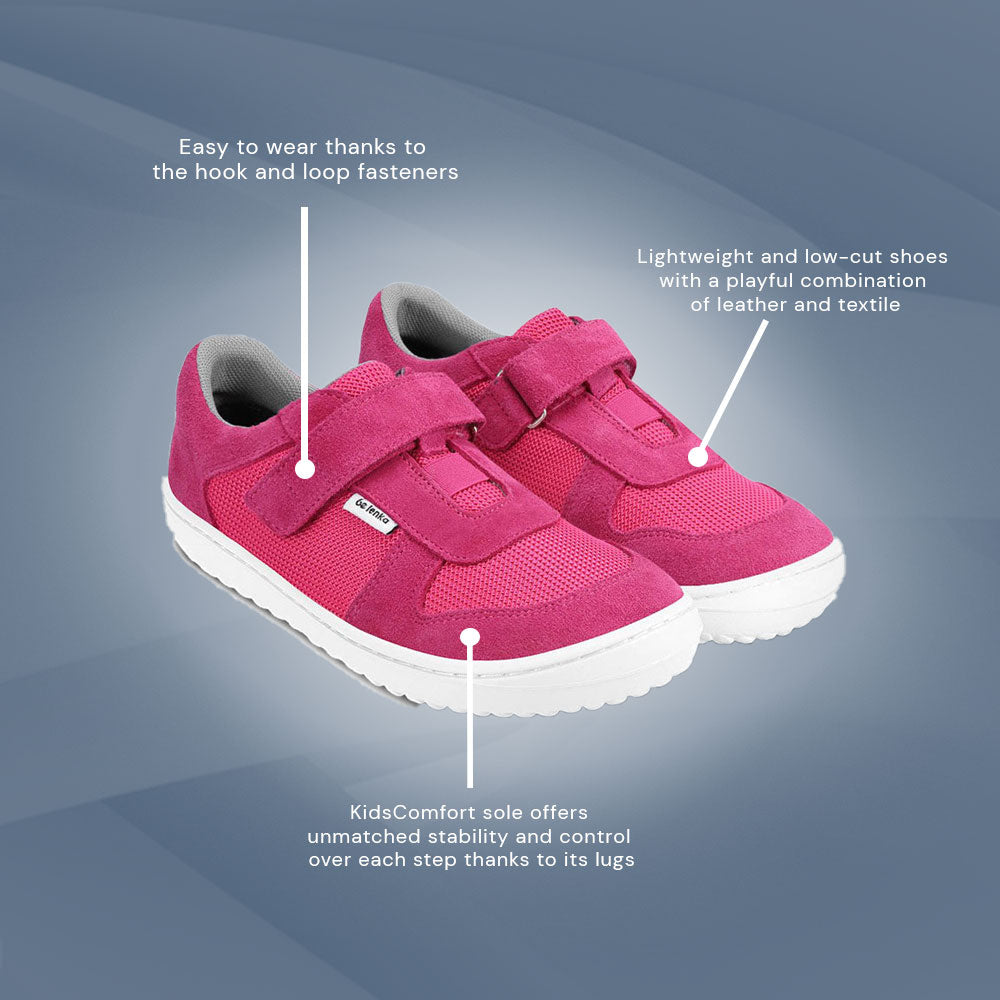 Be Lenka - Joy - Dark Pink & White (Kids)