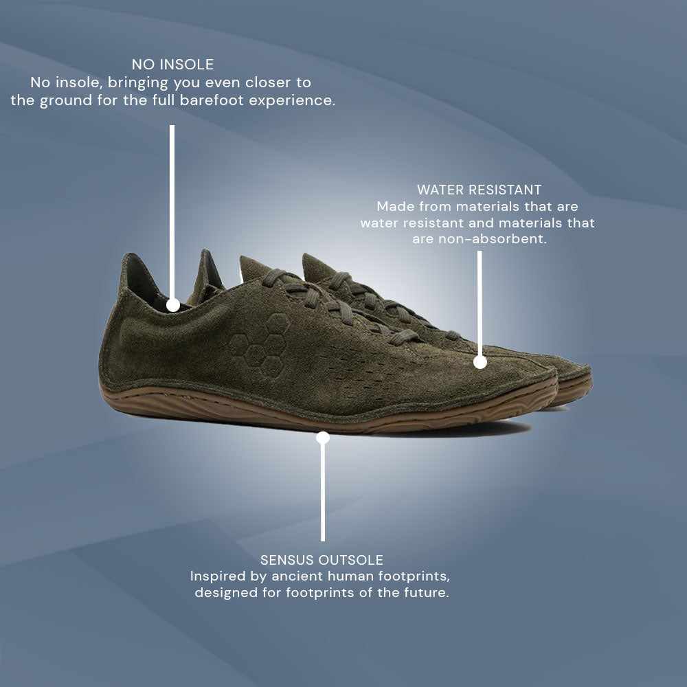 Vivobarefoot - Sensus - Dark Olive - (Mens)