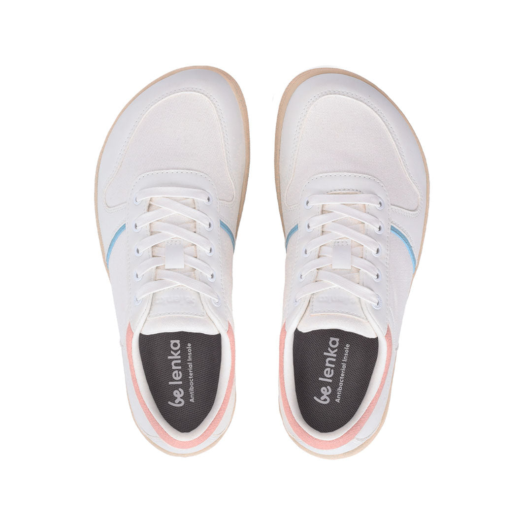 Be Lenka - Echo - White & Cotton Candy Vegan - (Womens)