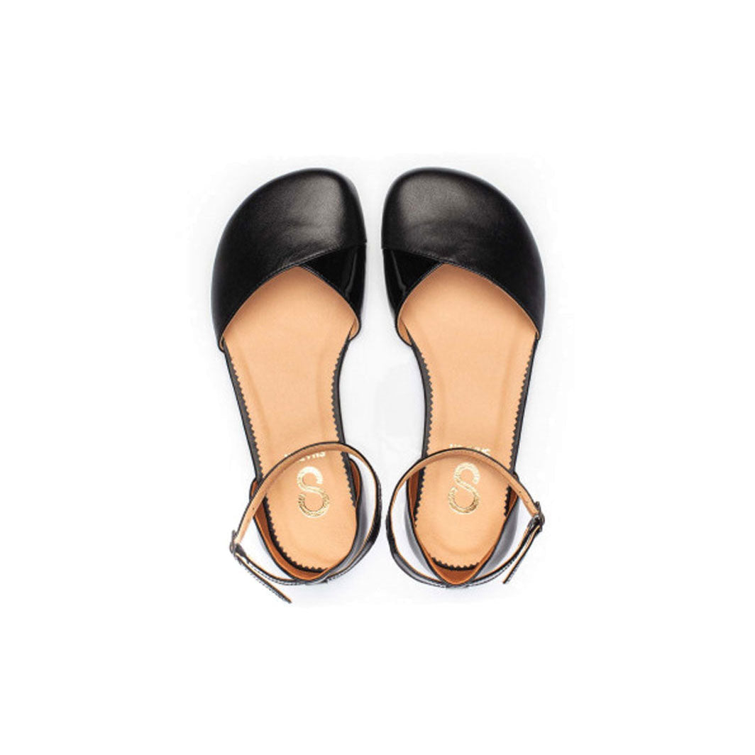 Shapen - POPPY WIDE- Black (Vegan) - Womens