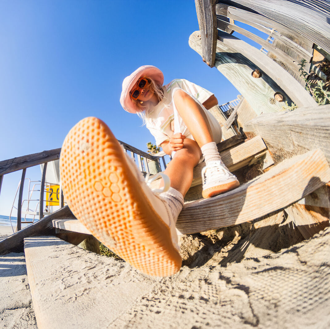 Vivobarefoot Gobi Sneaker Canvas (Womens) - Rose