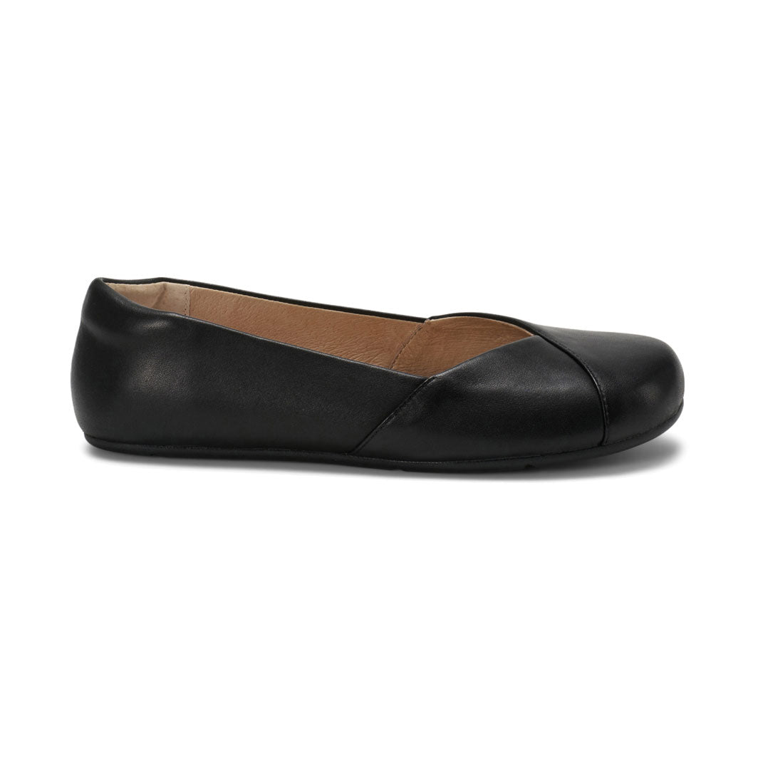 XeroShoes - Phoenix - Leather Dress Flat - Womens - Black