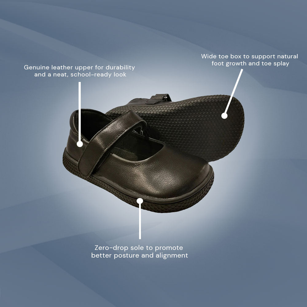 Bprimal Kids - MJ - (Leather) School Shoes