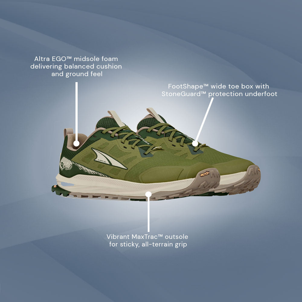 Altra - Lone Peak 9+ Green - Mens