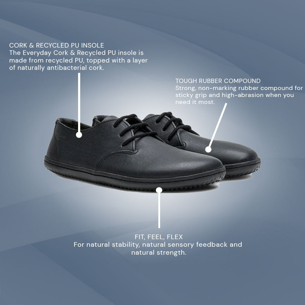 Vivobarefoot Ra IV (Mens) - Obsidian