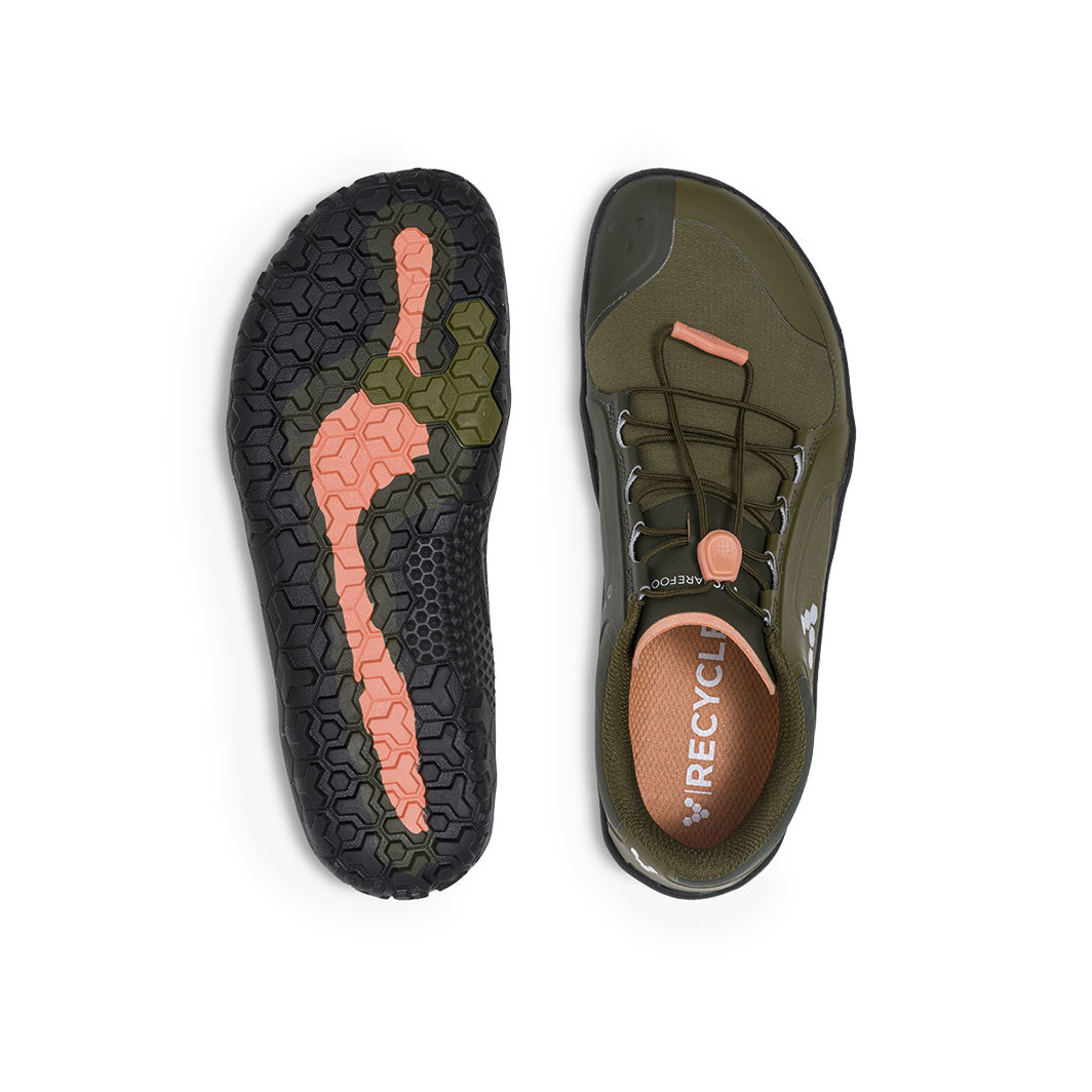 Vivobarefoot Primus Trail III All Weather FG - Dark Olive (Mens)