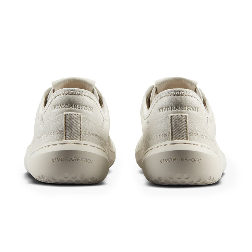 Vivobarefoot Gobi Sneaker Leather (Mens) - Limestone