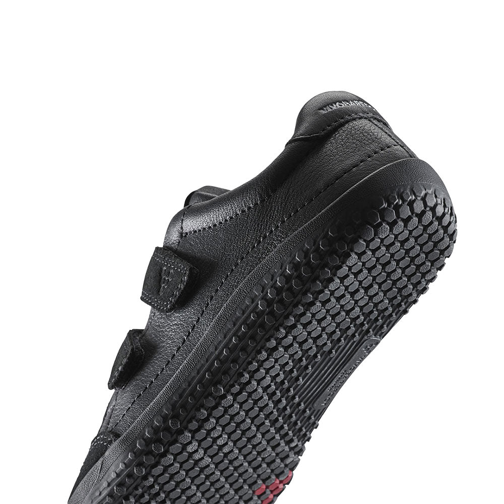 Vivobarefoot - Vivobarefoot Gobi Sneaker School Kids - Obsidian