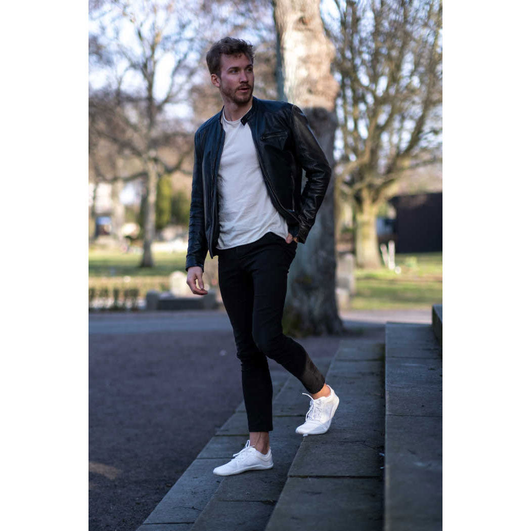 Vivobarefoot Primus Lite III (Mens) - Bright White (CLEARANCE)