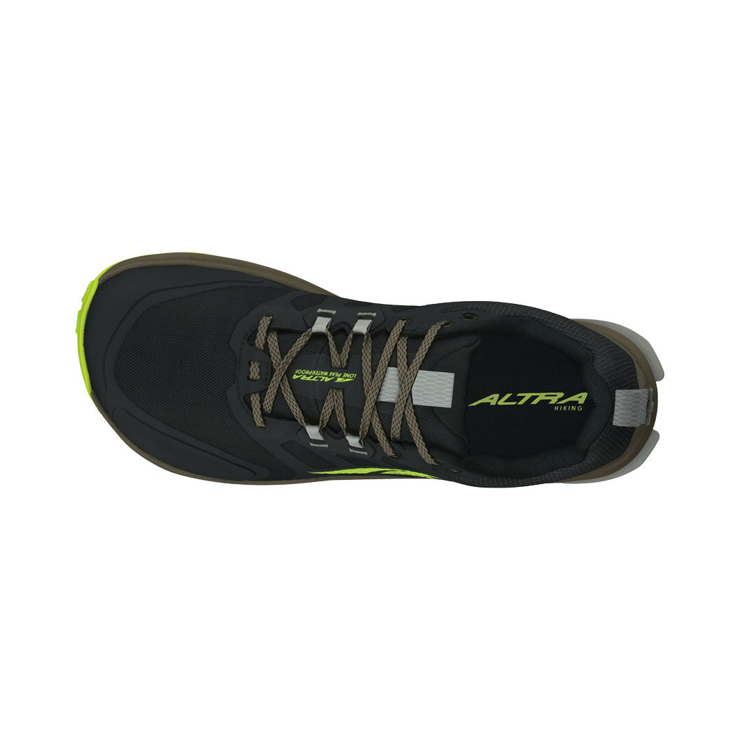 Altra - Lone Peak 9 Waterproof Low -Lime/Black - Mens