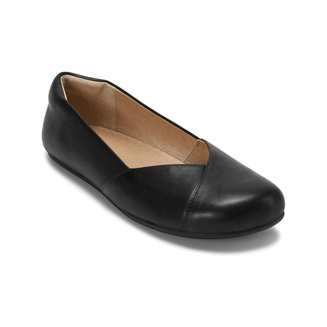 XeroShoes - Phoenix - Leather Dress Flat - Womens - Black