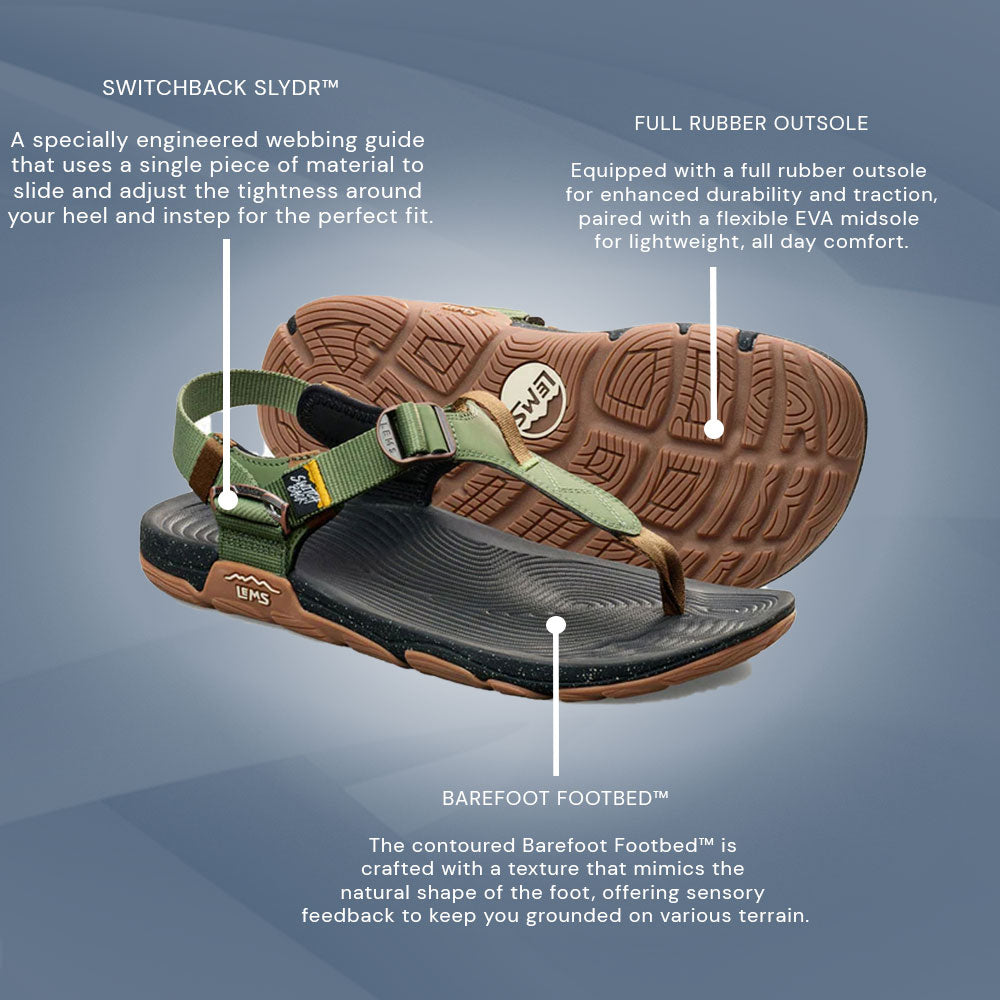 Lems - Switchback Sandal - Cactus (Unisex)