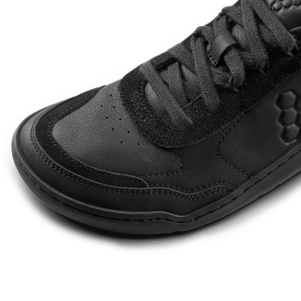 Vivobarefoot Gobi Sneaker Leather (Womens) - Obsidian