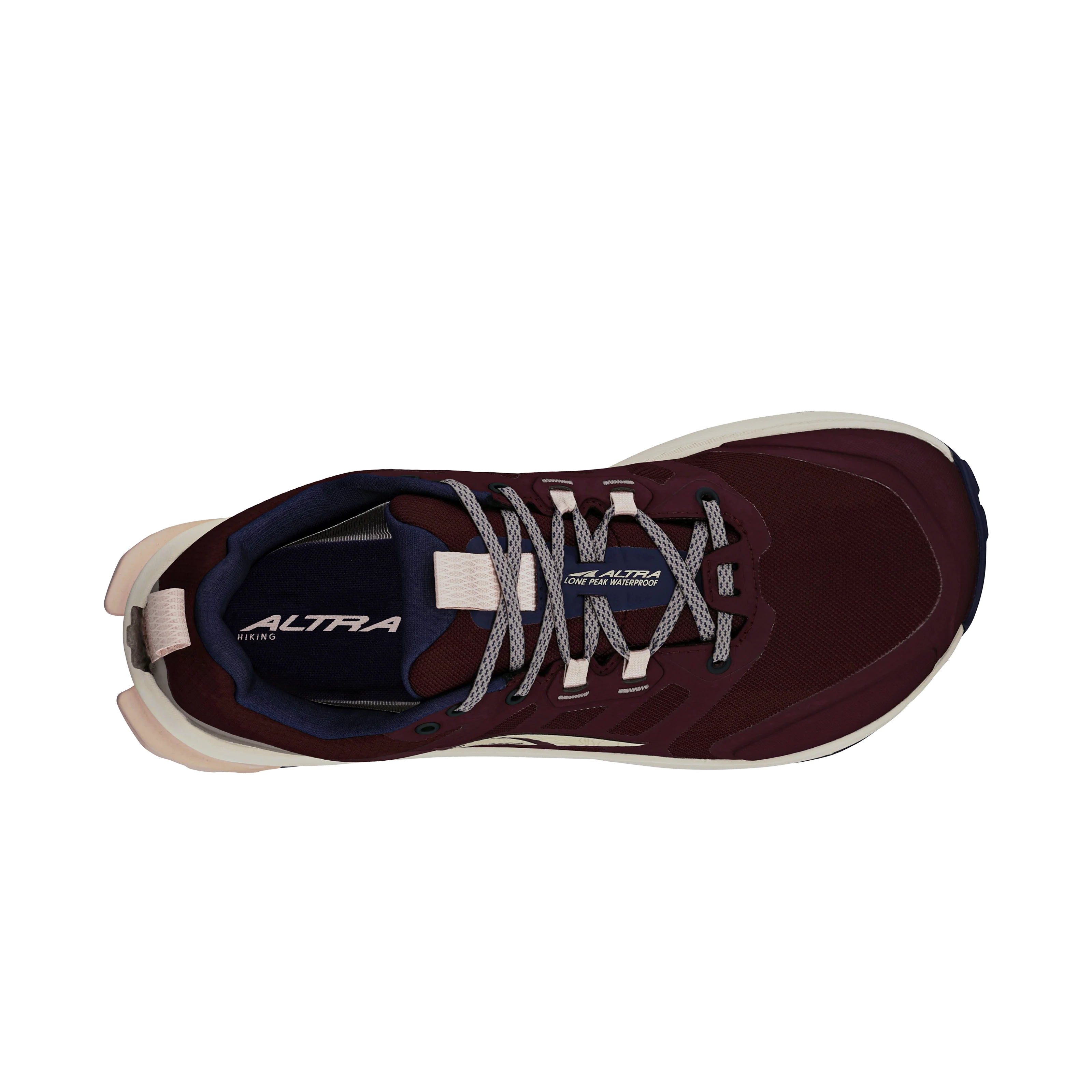 Altra - Lone Peak 9 Waterproof Low - Maroon - Womens
