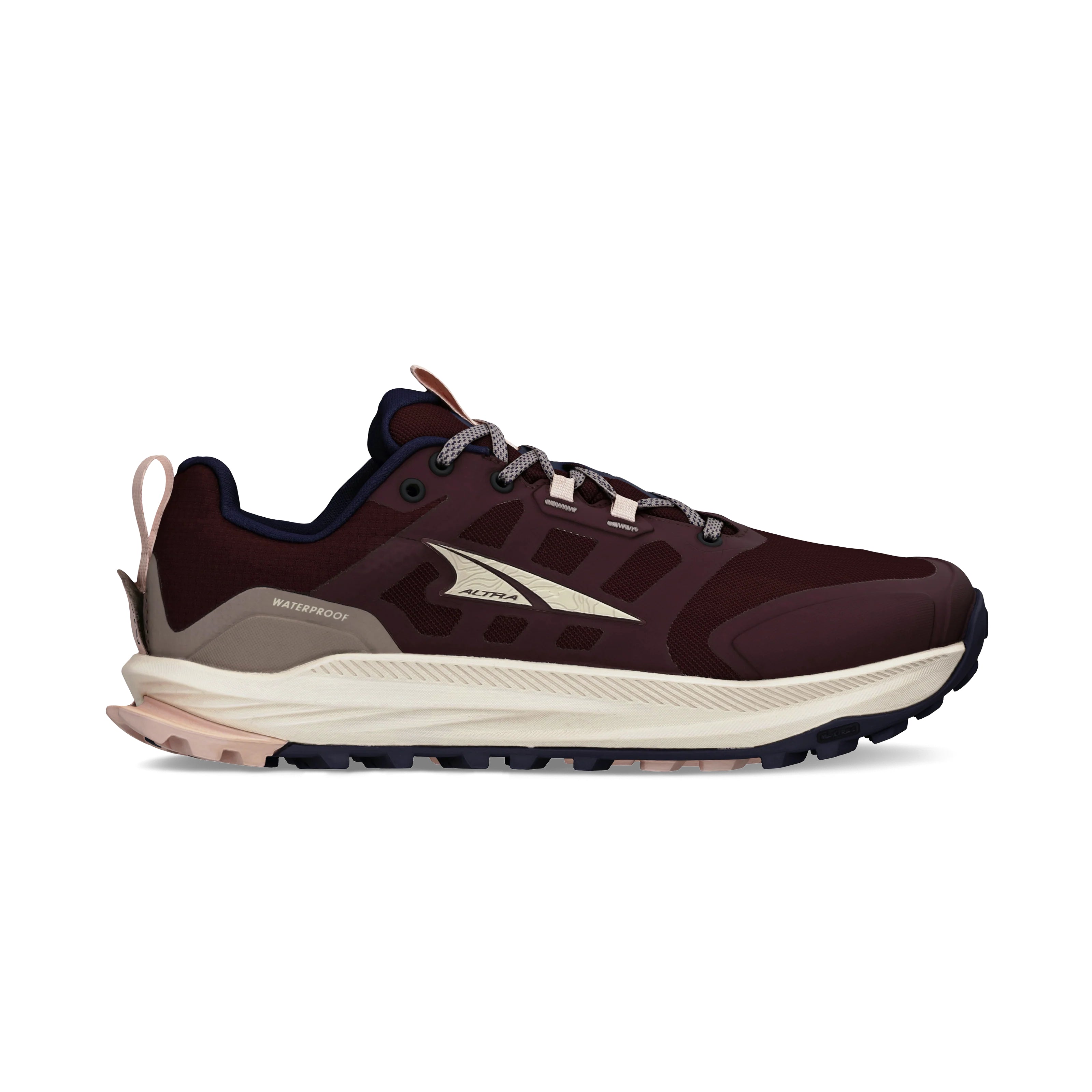 Altra - Lone Peak 9 Waterproof Low - Maroon - Womens