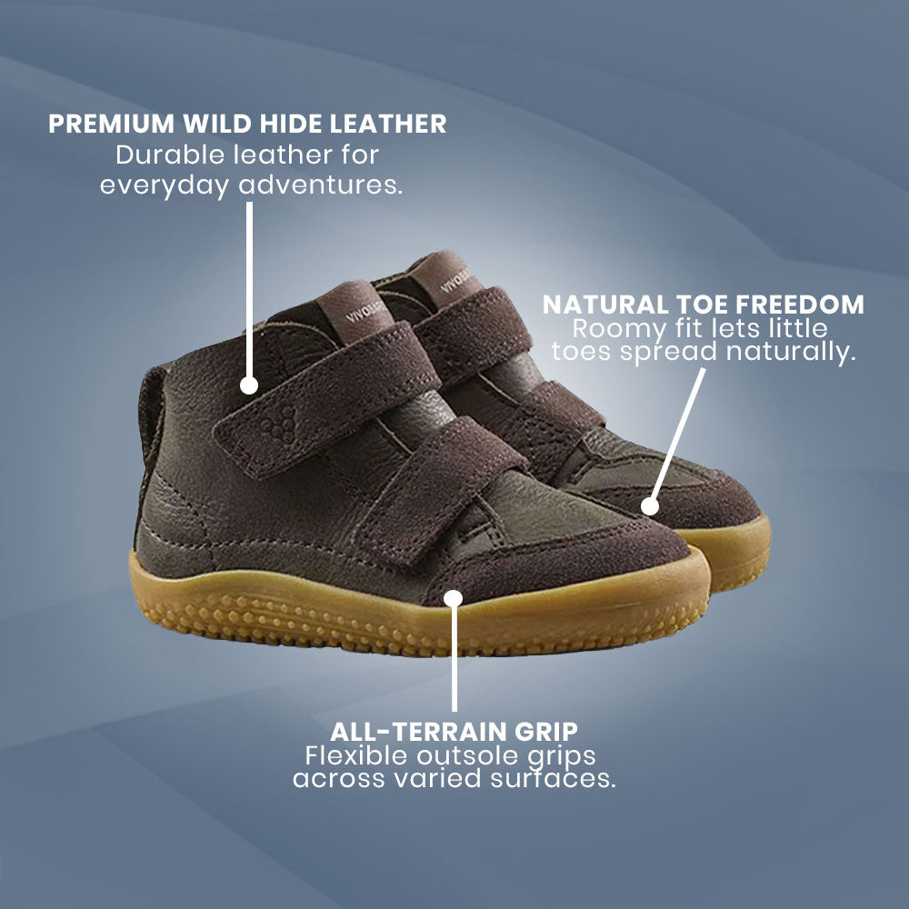 Vivobarefoot - Gobi Boot Toddlers - Bracken
