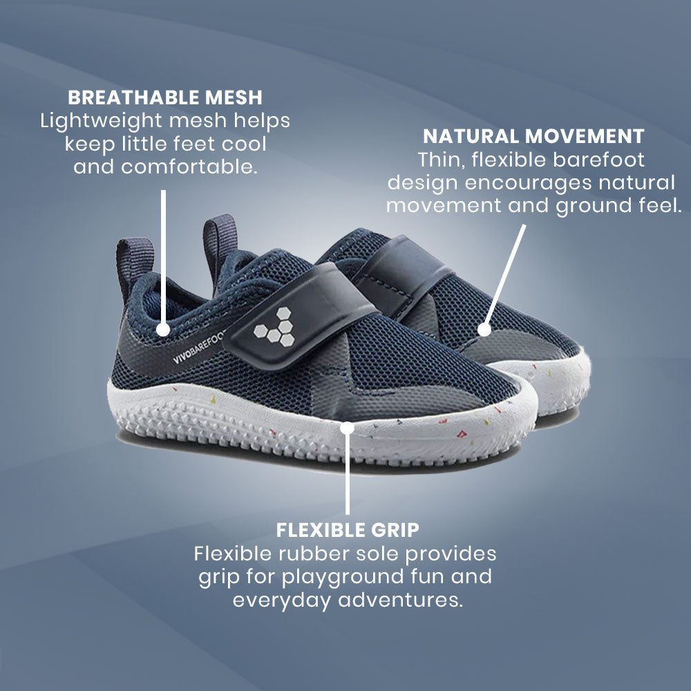 Vivobarefoot - Primus Sport IV Toddlers - Deep Ocean