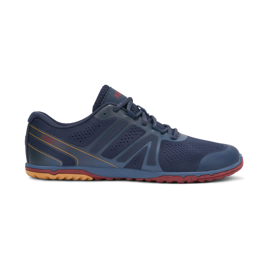 XeroShoes HFS II - Mens Runners - Vintage Indigo/Red Ochre