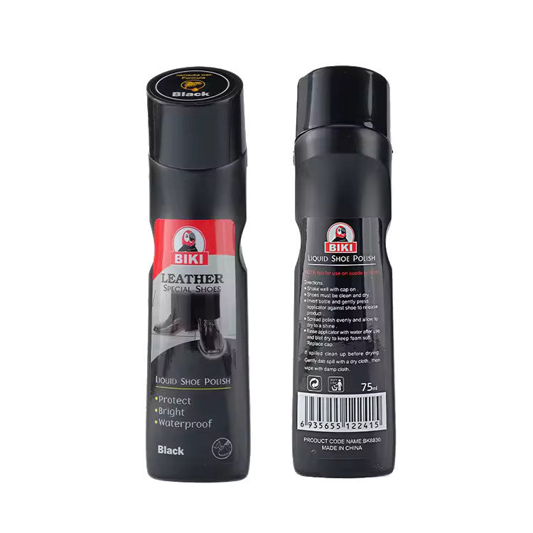 Black Liquid Shoe Polish (75ml)